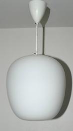 Hangende plafondlamp - H 60 cm - Opaline glas - Pendel, Antiek en Kunst