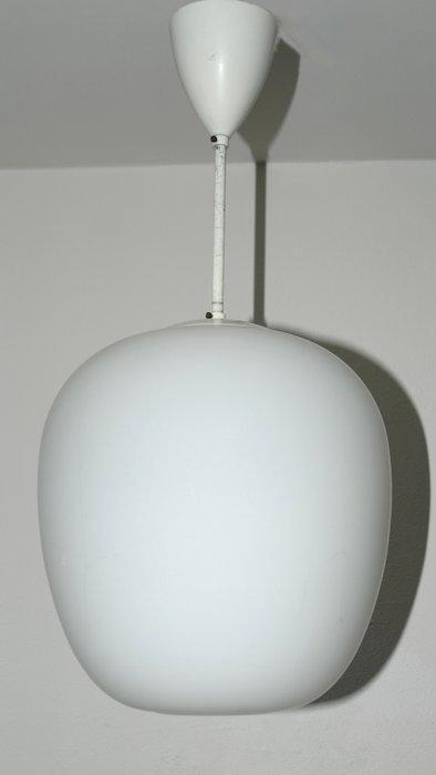 Hangende plafondlamp - H 60 cm - Opaline glas - Pendel, Antiquités & Art, Antiquités | Éclairage