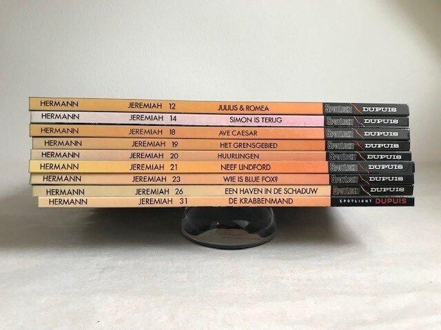 Jeremiah in de range 12 t/m 31 - HC - 9 Album - Eerste druk, Boeken, Stripverhalen