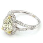Bague de fiançailles - 14 carats Or blanc - 2.77ct. tw.