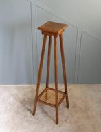 Plantentafel - Bijzettafel - Eikenhout, Rotan, Antiek en Kunst