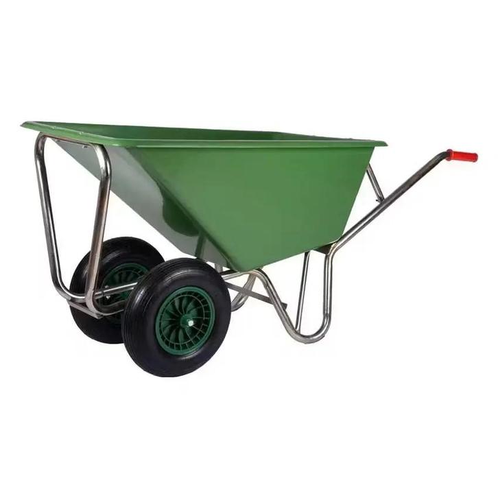 Kruiwagen Poly 160 liter met 2 wielen (Tuin), Tuin en Terras, Kruiwagens, Nieuw, Ophalen of Verzenden