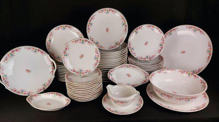 Raynaud & Cie - Tafelservies (61) - Porselein - + Service, Antiek en Kunst, Antiek | Meubels | Tafels
