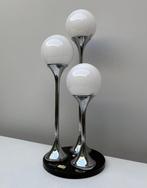 Lampe de table - Opaline - Laiton chromé en combinaison avec