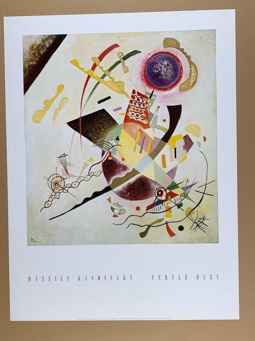 Wassily Kandinsky (1866-1944) - (after) - Cercle Bleu, 1922, Antiek en Kunst, Kunst | Tekeningen en Fotografie