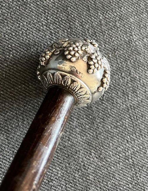 Canne de marche - Argent laminé, Antiek en Kunst, Antiek | Overige Antiek