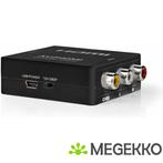 Nedis Composietvideo-naar-HDMI-Converter 1-Wegs - 3x RCA, Verzenden, Nieuw