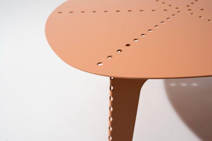 HULE - Salontafel - Sandbrook Beige-Red - Staal - Sandbrook, Antiek en Kunst, Kunst | Designobjecten