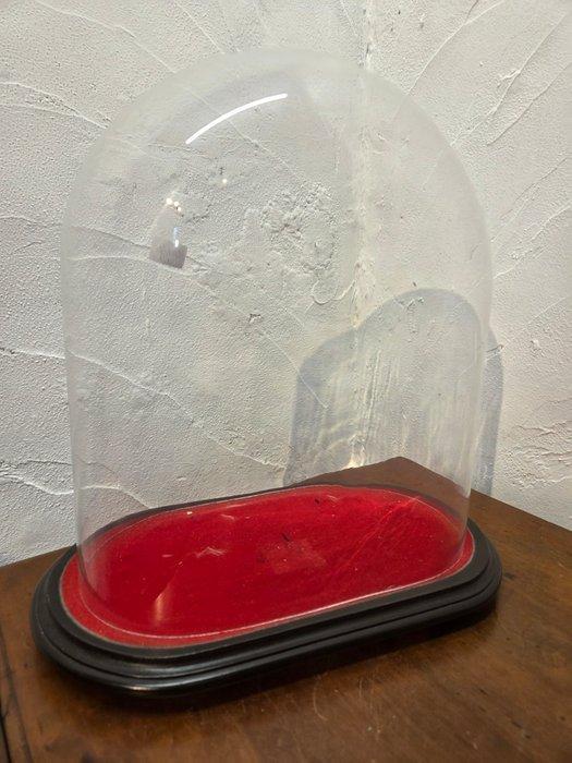 Globe - !!! - GLAZEN STOLP - 1951-1960 - Mooie Ovale Stolp, Antiek en Kunst, Antiek | Boeken en Manuscripten