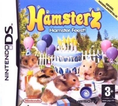 Hamsterz Hamster Feest! (DS Games), Games en Spelcomputers, Games | Nintendo DS, Zo goed als nieuw, Ophalen of Verzenden