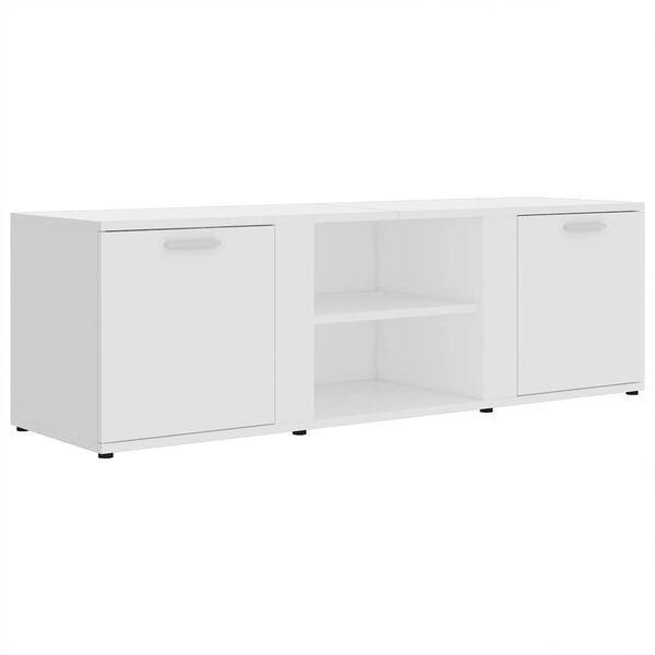 Retro TV-kast 120cm Wit | OP = OP | 40% Korting (tv-meubel), Huis en Inrichting, Kasten | Wandmeubels, 25 tot 50 cm, Nieuw, Overige houtsoorten