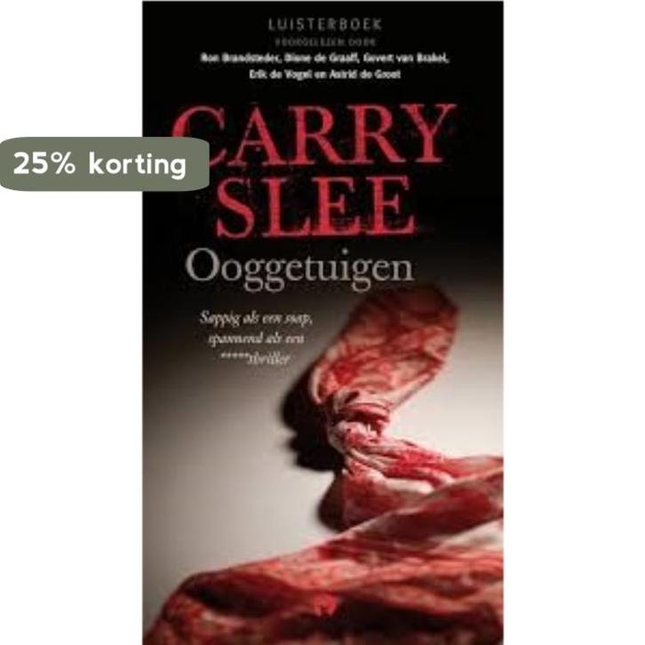 Ooggetuige(n) 9789044320213 Carry Slee, Boeken, Thrillers, Gelezen, Verzenden