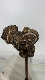 Charle Delporte (1928-2012) - sculptuur, Tête d’homme au