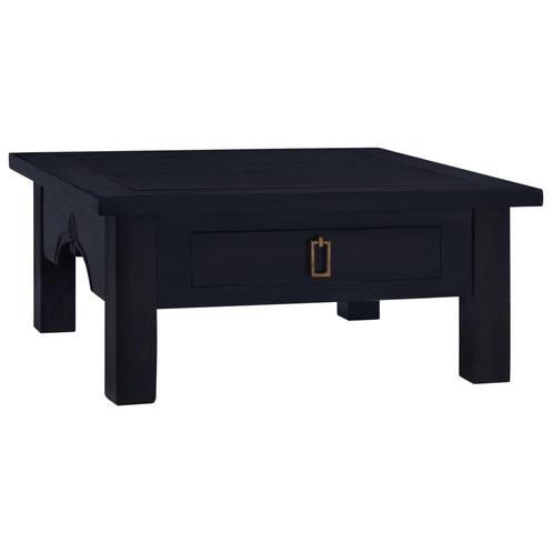 vidaXL Table basse Café noir clair 68x68x30 cm Bois, Maison & Meubles, Tables | Tables de salon, Neuf, Envoi