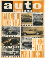 1964 AUTO ITALIANA MAGAZINE 13 ITALIAANS, Nieuw, Ophalen of Verzenden