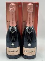 Bollinger - Champagne Rosé - 2 Flessen (0.75 liter), Verzamelen, Nieuw