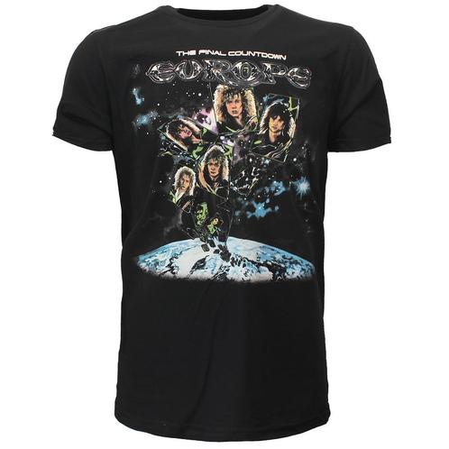 Europe The Final Countdown T-Shirt - Officiële Merchandise, Kleding | Heren, T-shirts