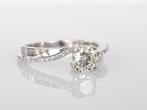 Verlovingsring - 14 karaat Witgoud - 0.82ct. tw. Diamant