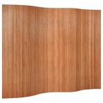 Bruin Bamboe Kamerscherm | Retour Deal | 165x250 cm Afmeting, Huis en Inrichting, Verzenden, Nieuw