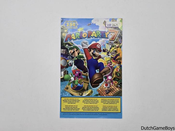 Nintendo Gamecube - Mario Party 7 - Vip Points Card, Games en Spelcomputers, Spelcomputers | Nintendo Consoles | Accessoires, Gebruikt