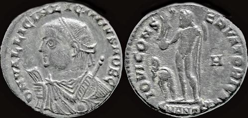 317-324ad Roman Licinius Ii Ae follis Jupiter standing le..., Postzegels en Munten, Munten en Bankbiljetten | Verzamelingen, Verzenden