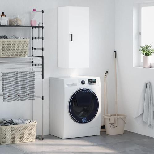vidaXL Hangkast 34,5x34x90 cm wit, Huis en Inrichting, Kasten | Dressoirs, Nieuw, Verzenden