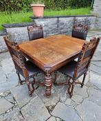 Tafel (5) - Hout - Mechelse tafel & stoelen