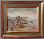 M. Serve (XX) - Paysage de bord de mer, Antiek en Kunst, Kunst | Schilderijen | Klassiek