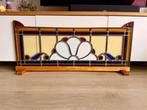 Art déco Vitrail - 100x41cm/ 4,85Kg - 1900-1910 - Style Art, Antiek en Kunst
