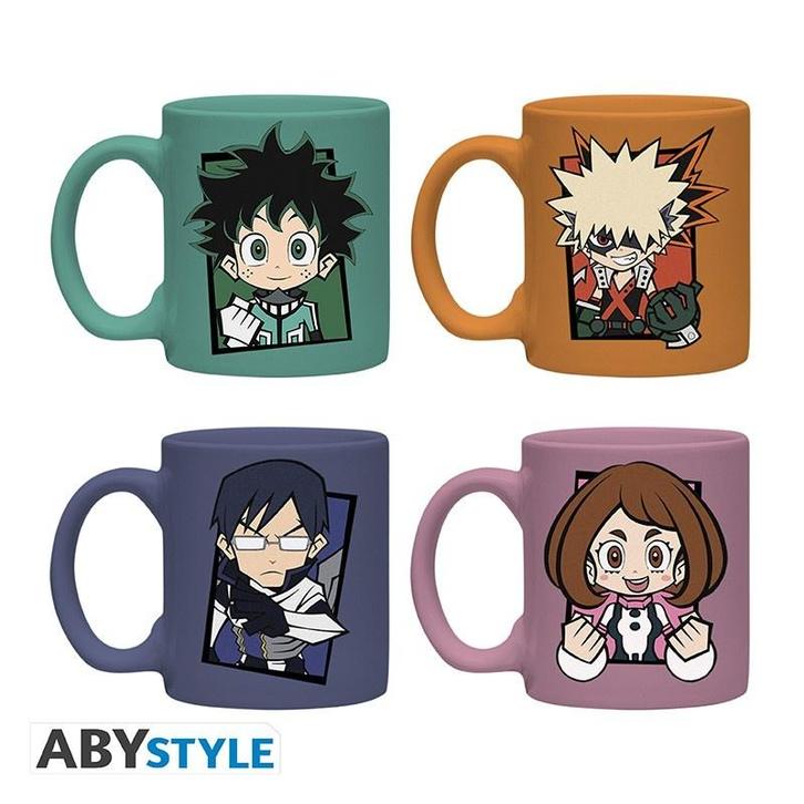 My Hero Academia Set van 4 Espresso Tassen, Verzamelen, Film en Tv, Ophalen of Verzenden