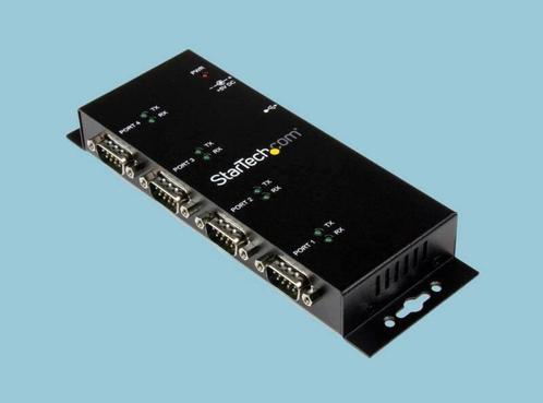 Startech ICUSB2324I 4-poort USB naar RS232 seriele adapter, Audio, Tv en Foto, Professionele apparaten, Ophalen of Verzenden