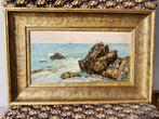 Edoardo Monteforte (1849-1933) - Scogli a Boccadasse, Genova, Antiek en Kunst