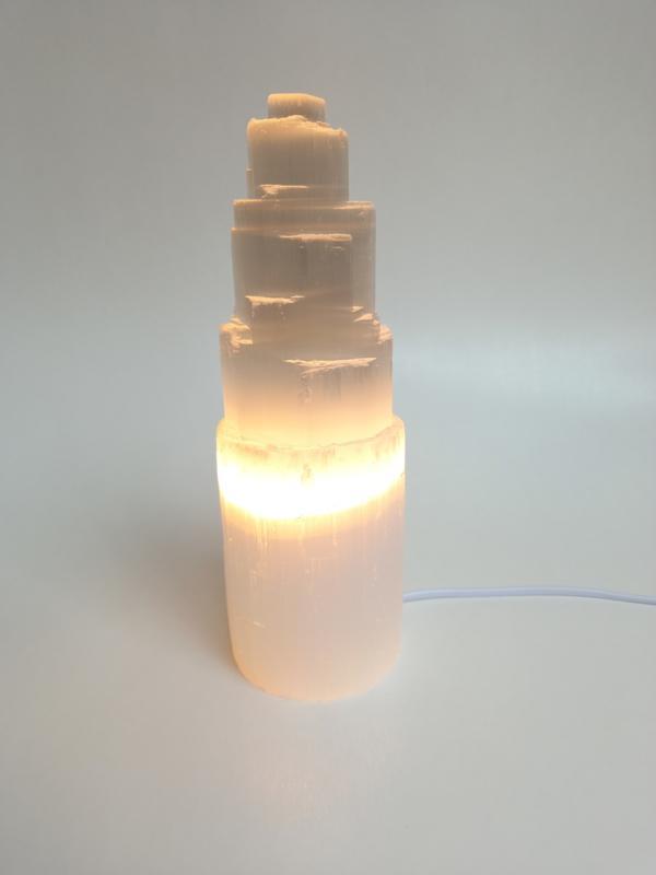 Seleniet lamp ± 26cm hoog, Maison & Meubles, Lampes | Autre, Enlèvement ou Envoi