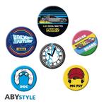 Back to the Future Symbols Badge Pins, Verzamelen, Ophalen of Verzenden, Nieuw