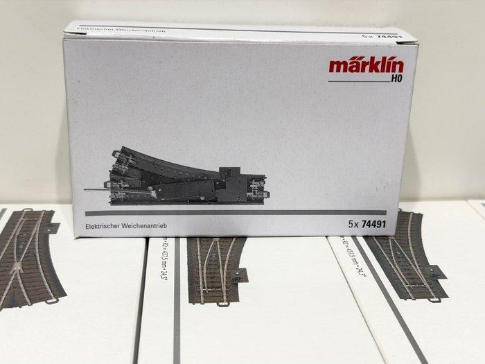 Märklin H0 - 24612,24611,74491 - Voie ferrée pour trains, Hobby en Vrije tijd, Modeltreinen | H0