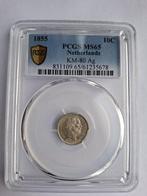 Nederland. Willem III. 10 Cents 1855