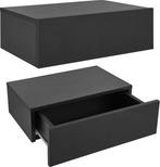 2dekans | Zwevend Nachtkastje - Zwart - Incl. Lade - Set van, Huis en Inrichting, Ophalen of Verzenden, Nieuw