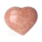 Roze Maansteen hart Nr 23 - 175  gram - Madagaskar, Verzenden