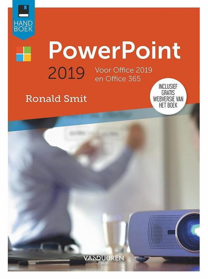 Handboek Powerpoint 2019 / Handboek 9789463560641, Livres, Informatique & Ordinateur, Envoi
