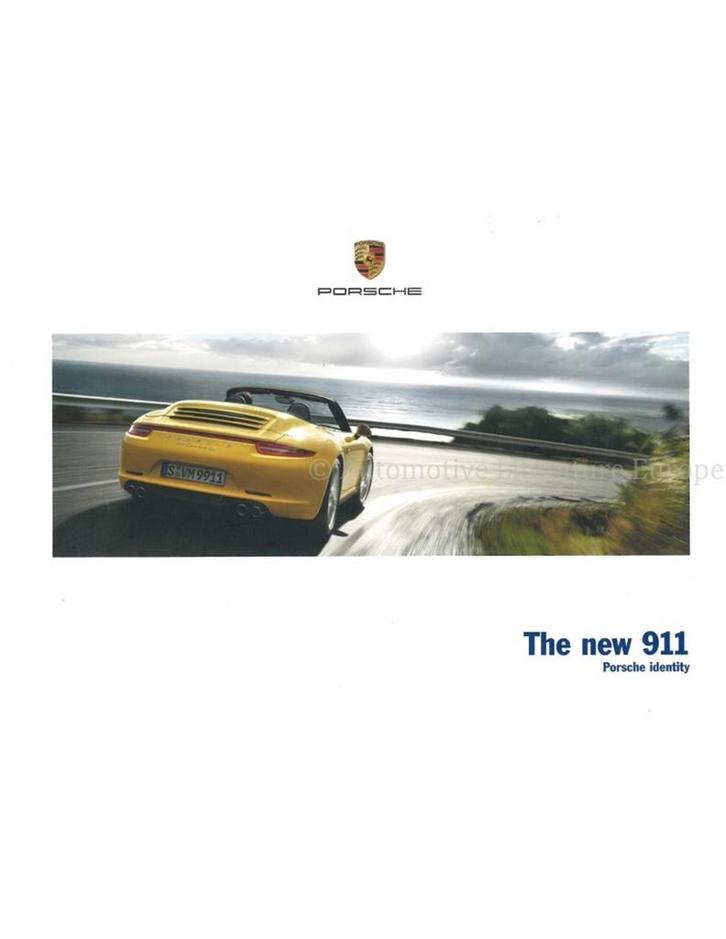 2014 PORSCHE 911 CARRERA HARDCOVER BROCHURE JAPANS, Livres, Autos | Brochures & Magazines
