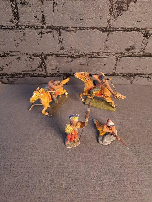 Lineol - Figuur - Indians (6) - Composiet, Kinderen en Baby's, Speelgoed | Overig