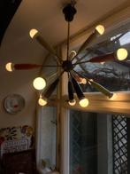 Lustre - Spoutnik - Laiton, Plastique, Antiek en Kunst, Antiek | Verlichting