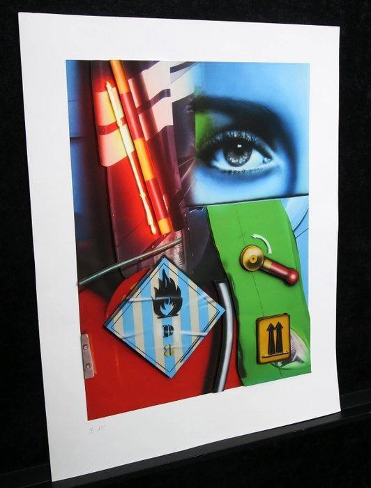 Peter Klasen - Regard / Inflammable, Antiek en Kunst, Kunst | Tekeningen en Fotografie