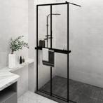 vidaXL Inloopdouchewand met schap 80x195 cm ESG-Glas, Verzenden, Nieuw