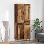 vidaXL Highboard met lade Oud Hout 69,5 x 34 x 180 cm, Verzenden