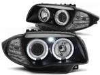 Koplampen dual halo rims BMW 1 E87/E81/82/88 04-11 ANGEL...