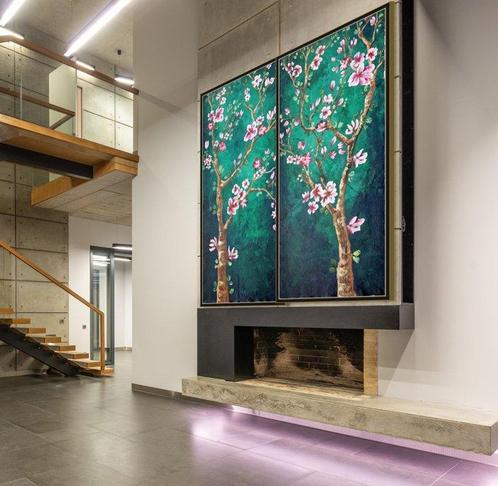 Irina Morisch - Tree of love Nr. 25- XXL-, Antiek en Kunst, Kunst | Schilderijen | Modern