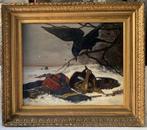 Eugene Girardet (1853–1907) - Champ de bataille en 1870, Antiek en Kunst