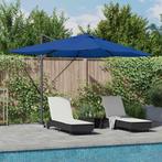 vidaXL Parasol Azurblauw 352 x 251 x 265 cm Polyester en, Verzenden, Nieuw