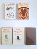 5 albums de la Pleiade (Philosophes) - Sartre / Rousseau /, Antiek en Kunst